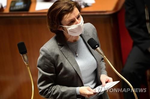 플로랑스 파를리 프랑스 국방부 장관[AFP=연합뉴스 자료사진. DB 및 재판매 금지]