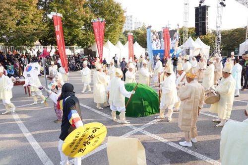 바위절마을 호상놀이[서울 강동구 제공. 재판매 및 DB 금지]