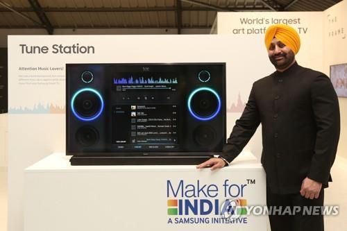 삼성전자의 인도 특화 스마트TV. [삼성전자 제공. 재판매 및 DB 금지]