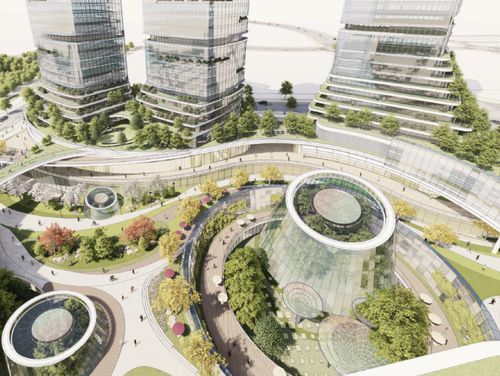 위례신도시 의료복합타운 조감도[SH공사 제공. 재판매 및 DB 금지]