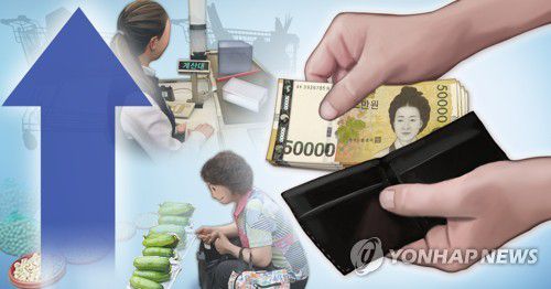 소비심리 상승 (PG)[장현경 제작] 사진합성·일러스트