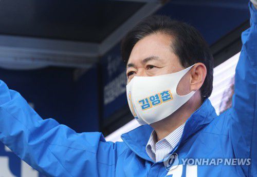 더불어민주당 김영춘 후보[촬영 조정호·재판매 및 DB 금지]