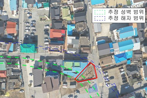 조사대상지 위치[한국문화재재단 제공. 재판매 및 DB 금지]