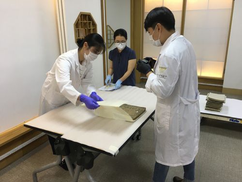 훈증소독 서비스 유물 접수[국립고궁박물관 제공. 재판매 및 DB 금지]