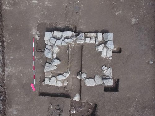 서봉사지 현오국사탑비 원위치 흔적 발견[용인시 제공. 재판매 및 DB 금지]