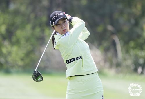 배경은의 드라이버 스윙.[KLPGA 제공. 재판매 및 DB 금지]