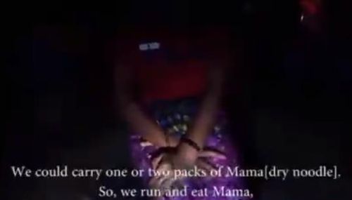 미얀마군 공습에 달아난 학생 "생라면 먹으며 버텼다"[트위터 @PVamplify]