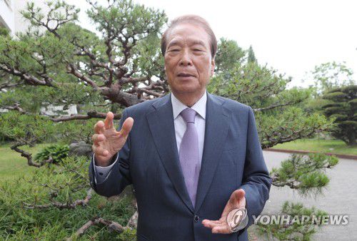 홍성대 상산고 이사장[촬영 임채두]