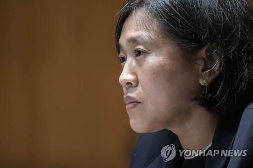 캐서린 타이 USTR 대표[UPI=연합뉴스 자료사진]
