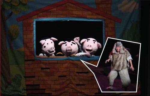 연희극 '아기돼지 삼형제'[국립무형유산원 제공. 재판매 및 DB 금지]