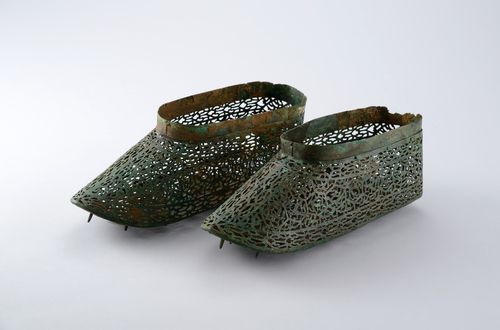 고창 봉덕리 고분 출토 금동신발[국립전주박물관 제공. 재판매 및 DB 금지]