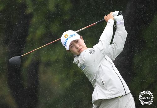 박민지의 드라이버 티샷.[KLPGA 제공. 재판매 및 DB 금지]