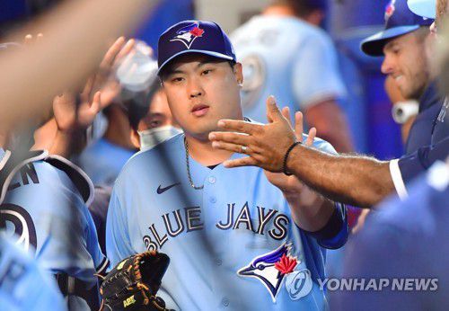 류현진[게티이미지/AFP=연합뉴스]