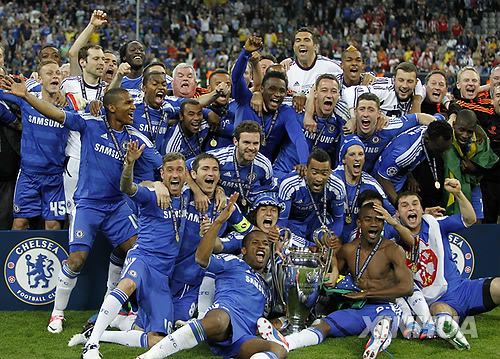 2011-2012 UEFA 챔피언스리그에서 우승한 첼시[신화통신=연합뉴스 자료사진]