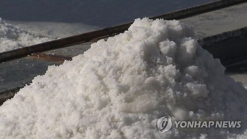 천일염<<연합뉴스TV 캡처>>