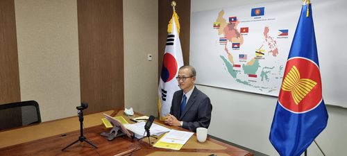 임성남 대사 "후쿠시마 원전 오염수 방류 심각한 우려"[주아세안 한국대표부 제공=연합뉴스]