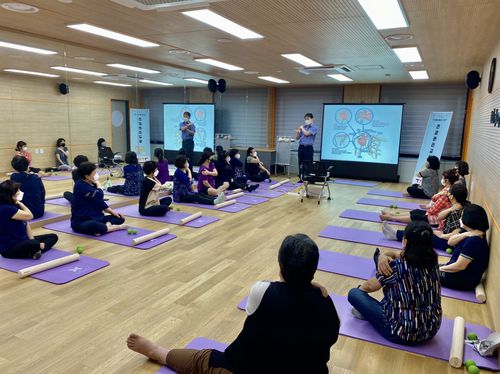 통증교실 진행 모습[부천시 제공. 재판매 및 DB 금지]