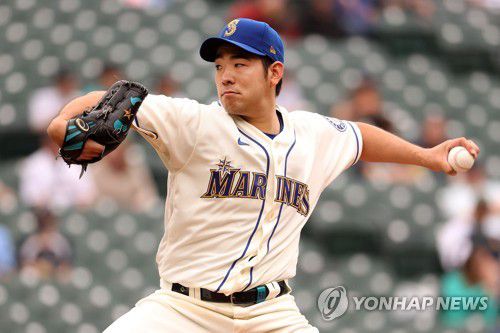 시애틀 일본인 투수 기쿠치 유세이[AFP=연합뉴스 자료사진. 재판매 및 DB 금지]