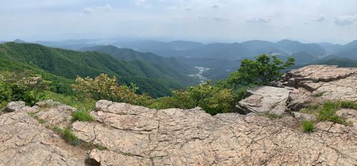 칠곡 가산바위에서 본 풍경[문화재청 제공. 재판매 및 DB 금지]