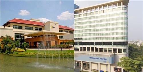 양곤의 대표적인 A와 P, 외국계 병원[SNS 캡처]