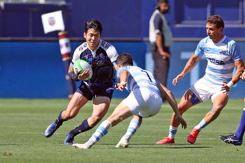 아르헨티나전 질주하는 정연식[대한럭비협회 제공. 재판매 및 DB 금지]