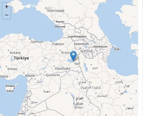 터키 동부 반 지역[위키피디아 지도]