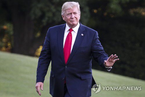트럼프 대통령 [EPA=연합뉴스/자료사진]