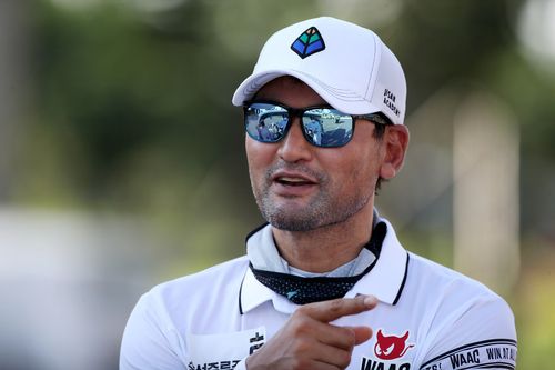 경기를 끝내고 재도전 의사를 밝히는 박찬호.[KPGA 제공. 재판매 및 DB 금지]