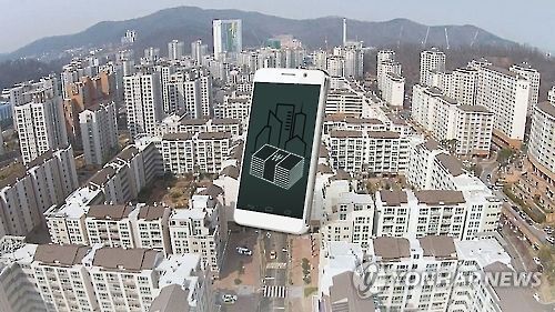 주택대출도 모바일로(CG)[연합뉴스TV 제공]