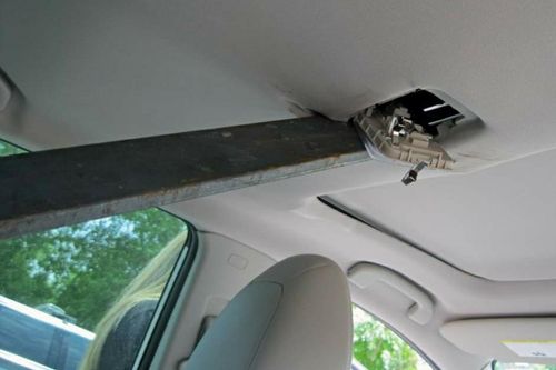 미사일처럼 날아와 꽂힌 쇠기둥애리조나공공안전부 페이스북. 재판매 및 DB 금지.