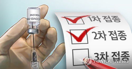 백신접종 부스터 샷 (3차 접종) (PG)[홍소영 제작] 일러스트