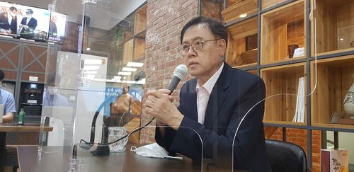 이명수 신임 국민의힘 충남도당 위원장[양영석 기자]