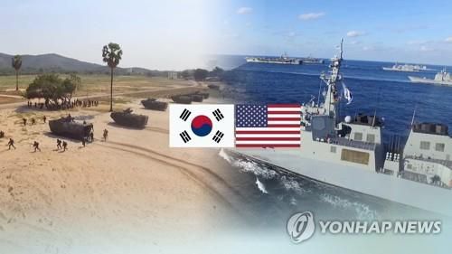 한미 연합훈련(CG)[연합뉴스TV 제공]