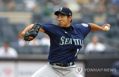 시애틀 매리너스 일본인 투수 기쿠치[AP=연합뉴스 자료사진]
