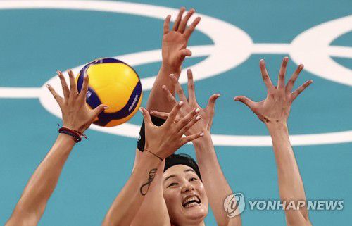 여자 배구 김희진[연합뉴스 자료사진]