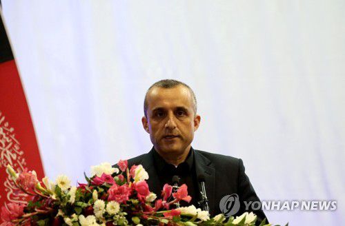 아프가니스탄의 암룰라 살레 제1부통령. [로이터=연합뉴스 자료사진]