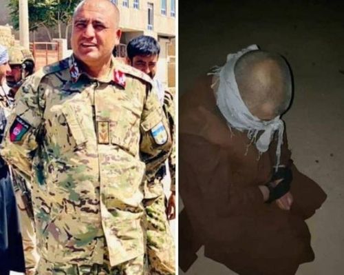 아프간 지방 경찰청장, 눈과 손 묶인 채 기관총으로 사살당해[트위터 캡처·재판매 및 DB 금지]