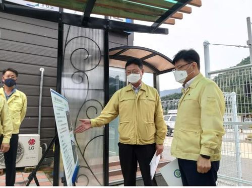 최복수 행정부지사 방역 현장 방문[강원도 제공.재판매 및 DB 금지]