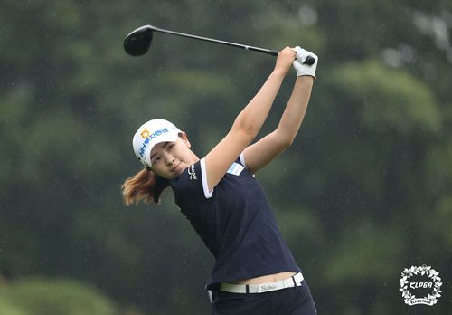 이가영의 드라이버 티샷.[KLPGA 제공. 재판매 및 DB 금지]