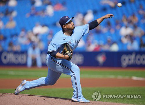 시즌 13승 향해 던졌지만…[게티이미지/AFP=연합뉴스]