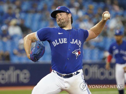 류현진의 팀 동료인 로비 레이[USA투데이=연합뉴스 자료사진]