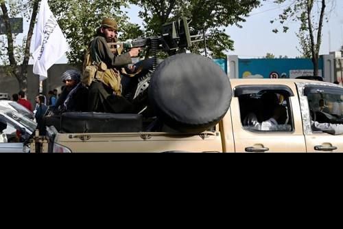 카불 도심의 탈레반[AFP=연합뉴스]