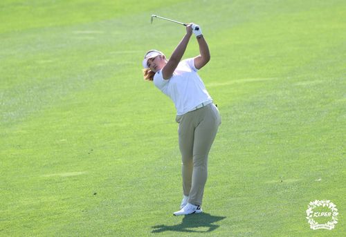 유해란의 1라운드 경기 모습[KLPGA 제공. 재판매 및 DB 금지]