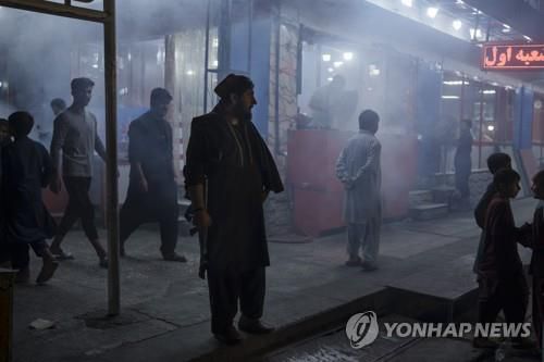 아프간 시내의 탈레반[AP=연합뉴스 자료사진]