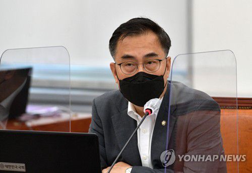 언론중재법 협의체 8차 회의에서 발언하는 최형두 의원[국회사진기자단]