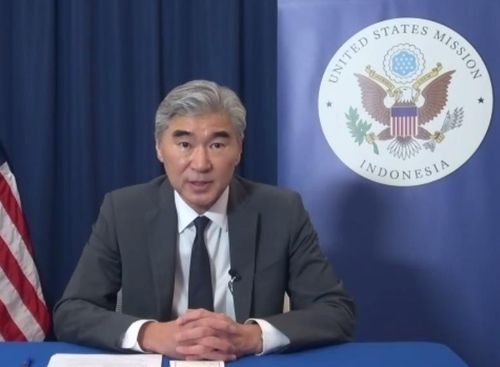 성 김 "북한 미사일 주변국 위협하지만, 미국 의지 안변해"[자카르타=연합뉴스]