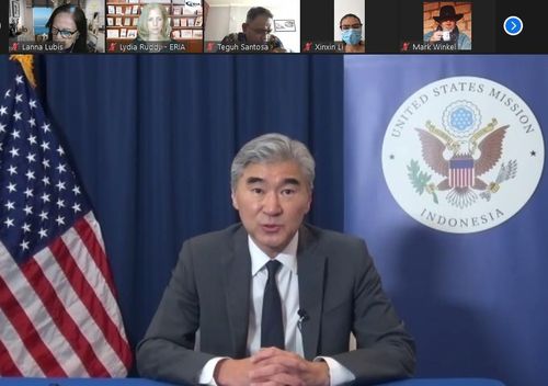 성 김 미국 대북특별대표 겸 주인도네시아 미국대사[자카르타=연합뉴스]