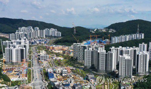 판교대장 도시개발사업구역경기도 성남시 분당구 판교대장 도시개발사업구역 모습 [연합뉴스 자료사진]
