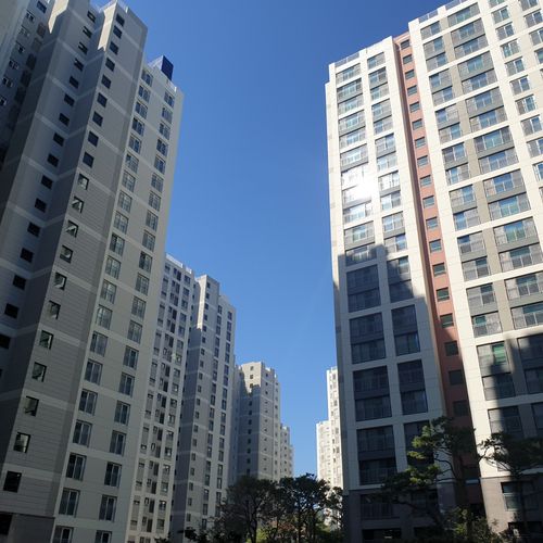 특혜의혹 제기된 백현동 아파트 [촬영 최찬흥]