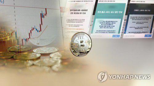 "코인마켓, 존속 어려워" (CG)[연합뉴스TV 제공]